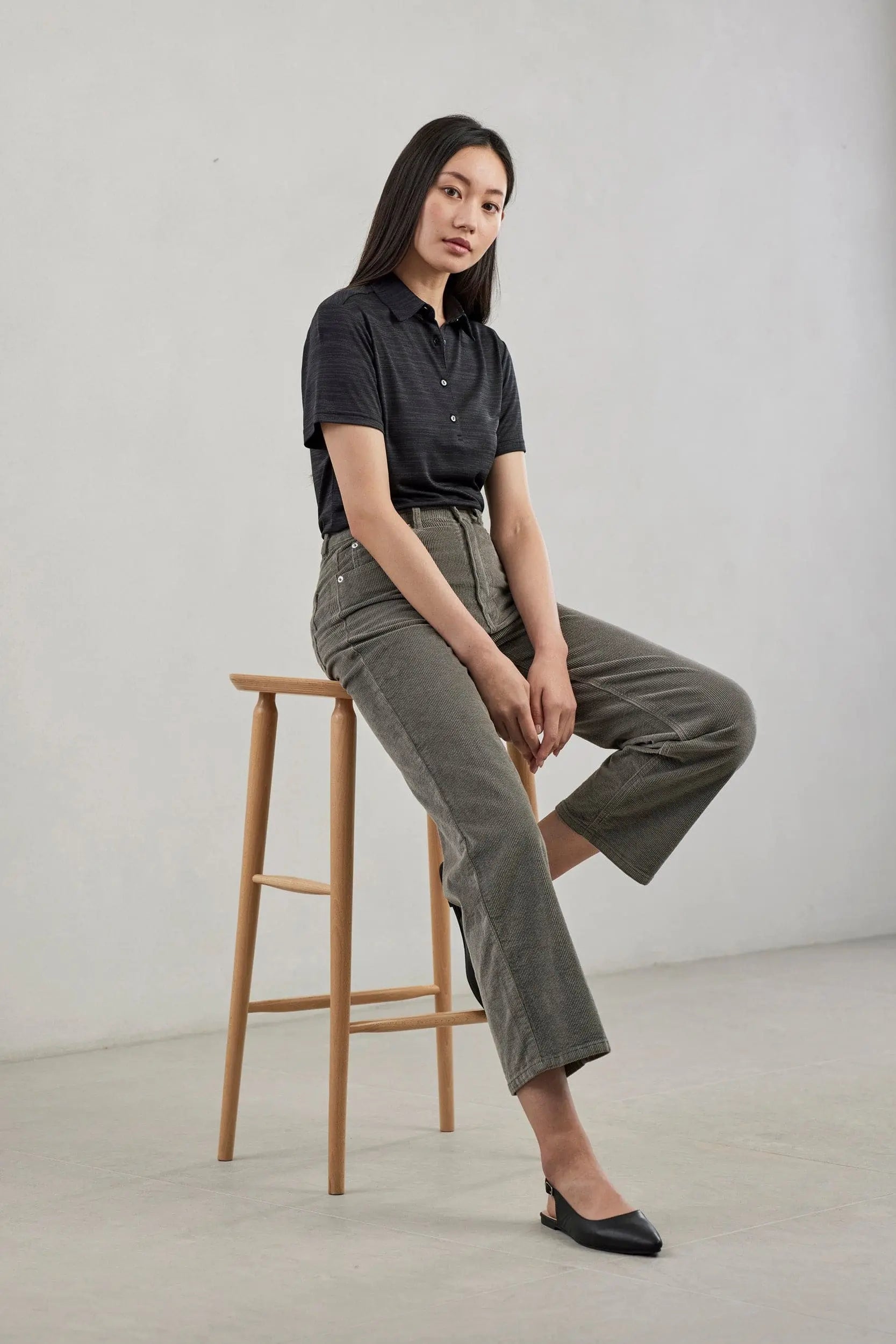 Biz Collection Women's Orbit Polo Shirt P410LS Biz Collection